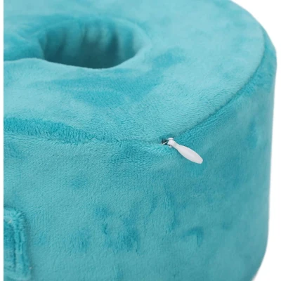 Afbeelding van Foot Elevation Pillow 2pcs Orthopedic Support 360 Graden Rotatory Sponge Ankle Heel Elevator Wedge Makkelijk te Reinigen Enkel Kussen Voor Voet Drukverlichting Bed Sore Zweer Preventie Comfortabel slapen