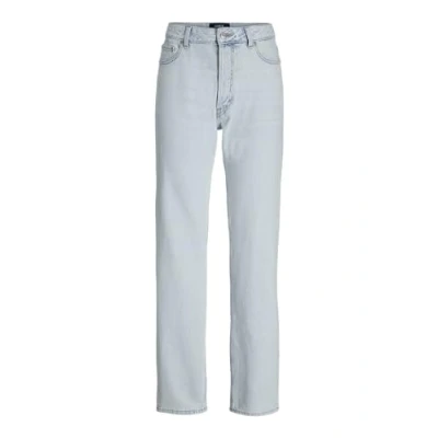 Afbeelding van Jxseoul Straight Mw Jeans R3083 DNM Sn, blauw (light blue denim), 31W x 34L