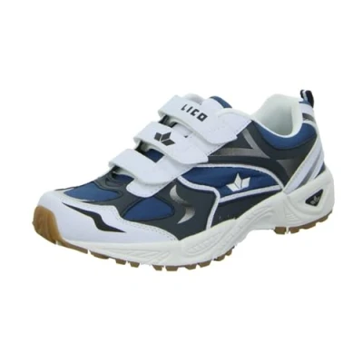 Afbeelding van Lico Bob V Uniseks, kinderen Zaalsportschoen, Wit / marineblauw, 41 EU