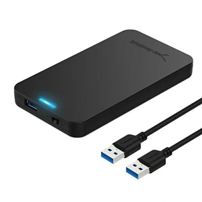 Afbeelding van SABRENT 2,5 Inch SATA naar USB 3.0 Tool free Externe Harde Schijf Behuizing [Geoptimaliseerd voor SSD, Ondersteuning UASP III] Zwart (EC UASP)