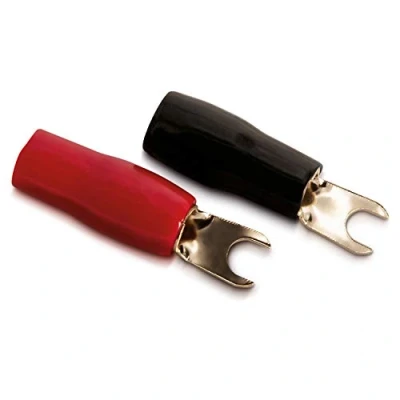 Afbeelding van Sinuslive KSI 16 Vorkkabelschoen mm² Gat diameter=5 mm Deels geïsoleerd Zwart, Rood 10 stuk(s)