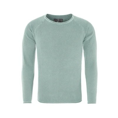 Afbeelding van Key Largo MST Thomas Round NECK Trui, Heren, Maat: XL, Bambus (410)