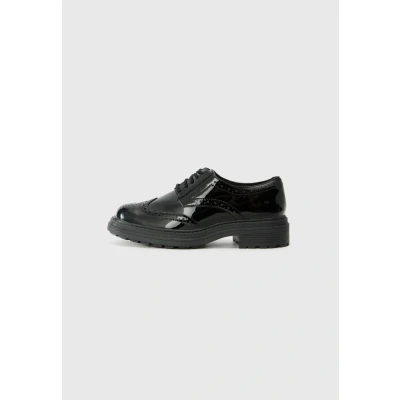 Afbeelding van Clarks Orinoco Derby Veterschoenen, Dames, Maat: 36, Black Leer