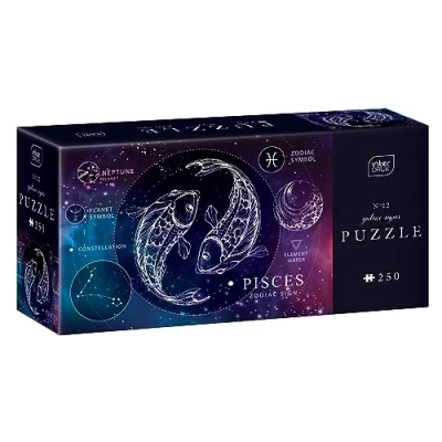 Afbeelding van Interdruk Puzzle 250 Zodiac PUZ250ZS12P, 12 Vissen, 48x33 cm