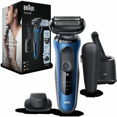 Afbeelding van Braun Series 6 61 B7200cc elektrisch scheerapparaat Blauw
