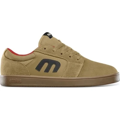 Afbeelding van Etnies Cresta Sneakers laag, Heren, Maat: 41, Brown/black Leer en textiel