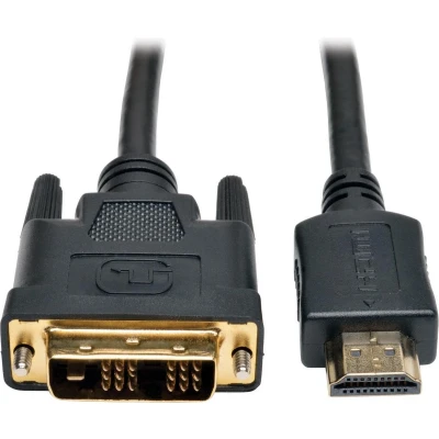 Afbeelding van Tripp Lite P566 010 video kabel adapter 3,05 m HDMI DVI D Zwart