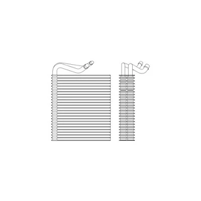 Afbeelding van Verdamper, airconditioning DELPHI TSP0525202