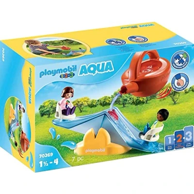 Afbeelding van Playset 1,2,3 Water Rocker with Sprinkler Playmobil 70269 ( 7 pcs)