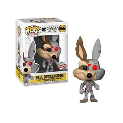Afbeelding van Funko Pop! Looney Tunes Wile E. Coyote as Cyborg #866 Exclusive [7.5/10]