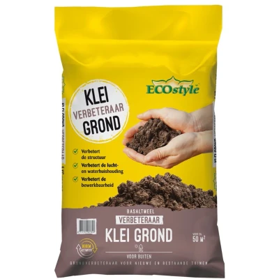 Afbeelding van ECOstyle Basaltmeel Kleigrond Bodemverbeteraar 5 Kg