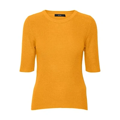 Afbeelding van Vero Moda VMNEWLEXSUN 2/4 Tight O Neck BLOU GA REP Trui, Radiant Yellow, S, S
