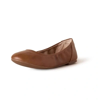 Afbeelding van Amazon Essentials Belice Slip On Ballet Platte Kastanjebruin Kunstleer, 7