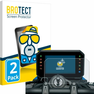 Afbeelding van BROTECT Screenprotector voor Suzuki GSX 8S 2023 Folie Beschermfolie matte (2 Stuks)