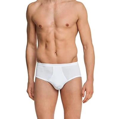 Afbeelding van SCHIESSER Original Feinripp sportslip (1 pack) met gulp wit Maat: 5XL