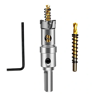 Afbeelding van ASNOMY Gatzaag van 16 mm, hardmetalen boormachine, TCT boor gatzagen, ideaal voor gaten in roestvrij staal, ijzer, hout en kunststof