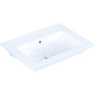 Afbeelding van Villeroy en boch venticello fontein 65 x 50 cm wit ceramicplus zonder kraangat met overloop 412467r1