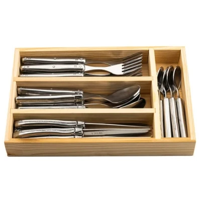 Afbeelding van Laguiole Style De Vie Bestekset Couvert RVS 24 Delig