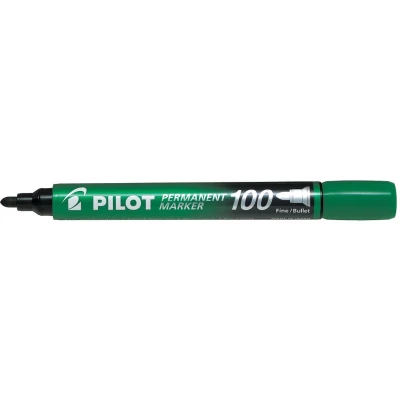 Afbeelding van Viltstift pilot sca 100 rond f groen Omdoos a 12 stuk stuks