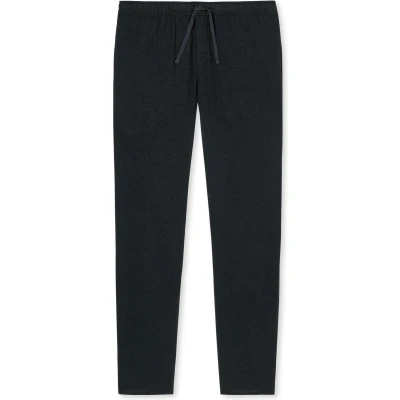 Afbeelding van Schiesser Basic Pyjamabroek, Heren, Maat: 48, Black