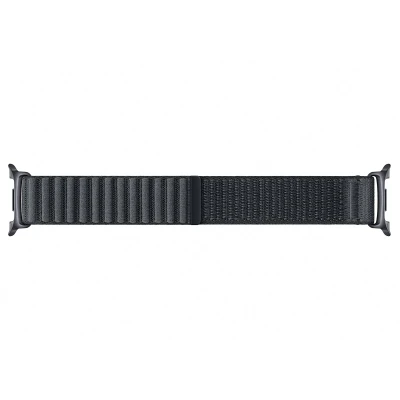 Afbeelding van Originele Watch8 Fabric Band voor de Galaxy Watch 8 S/M Graphite Samsung bandje Grijs Gerecycled Kunststof