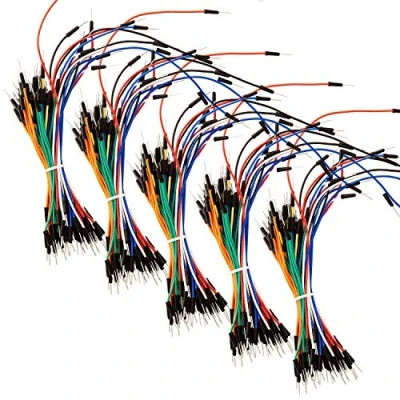 Afbeelding van AZDelivery 5 x 65Jumper Draadspringers compatibel met Arduino Breadboard, plug in board Inclusief E Book!