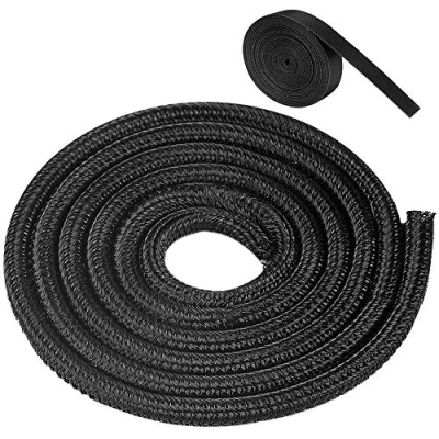Afbeelding van Kabelslang, 6 m, 5 mm, zelfsluitende kabelbescherming, 1 m krimpkousen, voor oplaadkabel, fiets en auto