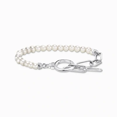 Afbeelding van Thomas Sabo A2134 167 14 L19V Armband Dames 925er Zilver 16 19 cm