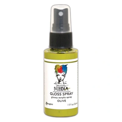 Afbeelding van Ranger Dina Wakley MEdia Gloss Sprays Olive 1.9 oz (MDO68556)