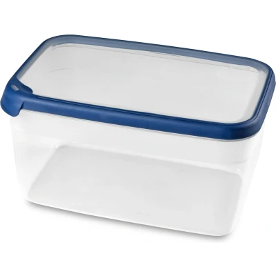 Afbeelding van Curver Grand Chef Vershoudbak Rechthoek 6.5L Transparant/Donkerblauw