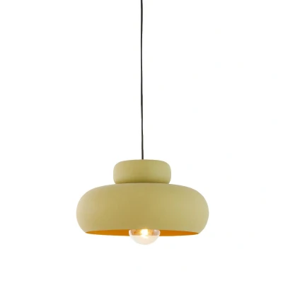 Afbeelding van Light &amp; Living Hanglamp Neiva Olijfgroen Ø39cm