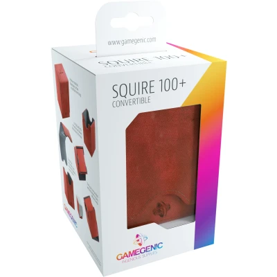 Afbeelding van Gamegenic Deckbox Squire 100+ Convertible Red
