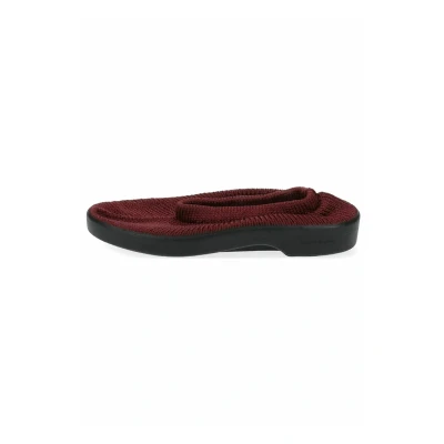 Afbeelding van Arcopedico Pantoffels, Dames, Maat: 36, Bordeaux Textiel