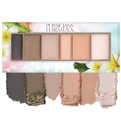 Afbeelding van Physicians Formula, Matte Monoï Butter Oogschaduw, Nude Oogschaduw Palet met Finish, Butter, Murumuru Cupuaçu Tucuma Blushed