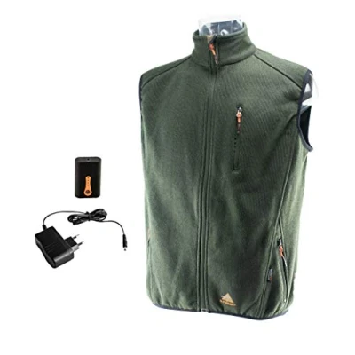 Afbeelding van FIRE PERFORMANCE Verwarmd Vest / Verwarmde Bodywarmer met accu (AJ34) Maat S, Groen