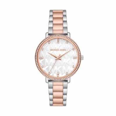 Afbeelding van Michael Kors Vrouwen Analoge Quartz Horloge Met Roestvrij Stalen Band MK4920, Meerkleurig, armband