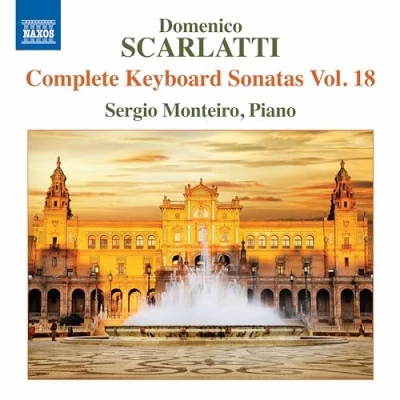 Afbeelding van Sergio Monteiro Complete Keyboard Sonatas, Vol. 18 (CD)