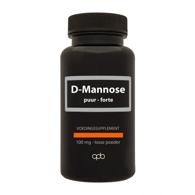 Afbeelding van Apb Holland D mannose 100 Gram Puur Poeder 100g