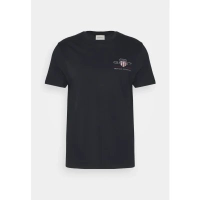 Afbeelding van GANT REG Archive Shield PLUS SIZE Tshirt basic, Heren, Maat: 3XL, Black