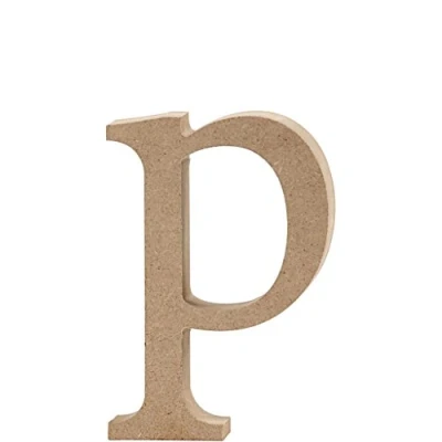 Afbeelding van Creative Letter P Mdf 12,8 Cm