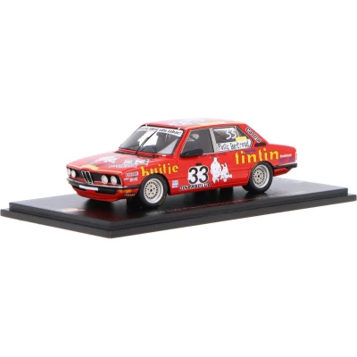 Afbeelding van BMW 530i Spark Modelauto 1:43 1980 Pascal Witmeur / Carlo Facetti Jean Jacques Feider Plastic
