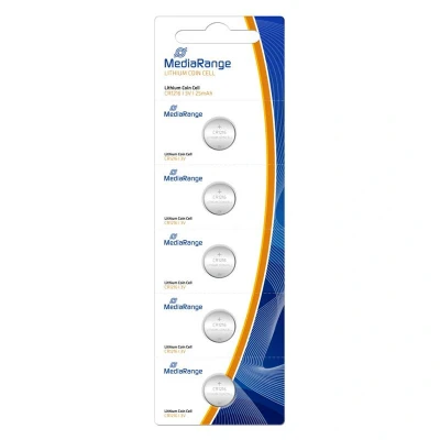 Afbeelding van MediaRange Lithium batterij Knoopcel CR1216 3V Pack 5
