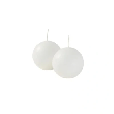 Afbeelding van Cereria di Giorgio risthÃ Kaarsenbol, was, wit, 6 x cm, stuks
