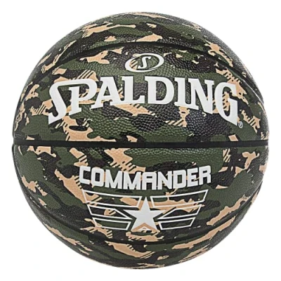 Afbeelding van Basketbal Spalding Commander Camo 7 Groen