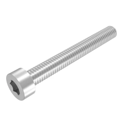 Afbeelding van SECCARO Cilinderschroef M2 x 16 mm, roestvrij staal V2A VA A2, DIN 912 / ISO 4762, binnenzeskant, volledige schroefdraad, 20 stuks