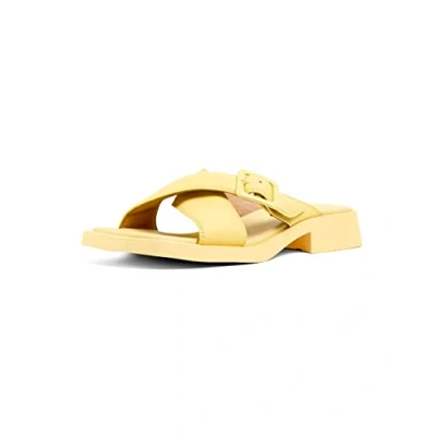 Afbeelding van Camper Dana Flat Sandal, Lt/Pastel Yellow, 37 EU, Lt Pastel Geel, EU