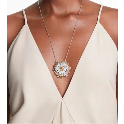 Afbeelding van Swarovski 5679947 Idyllia Zilverkleur Hanger