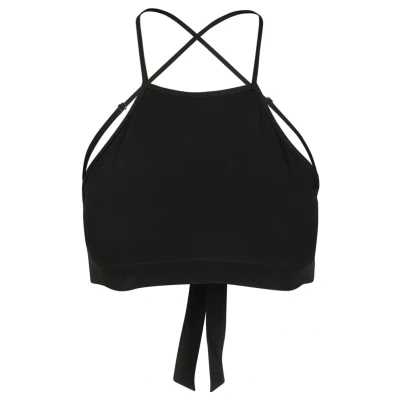 Afbeelding van Urban Classics Triangle Top, Dames, Maat: XS, Black