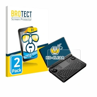 Afbeelding van BROTECT Screenprotector voor GPD Win Mini (2025) Folie Beschermfolie transparant (2 Stuks)