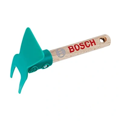 Afbeelding van Klein Toys Bosch tuin schoffel 13,5x10,5x4,5 cm incl. houten handvat en ophangoog groen